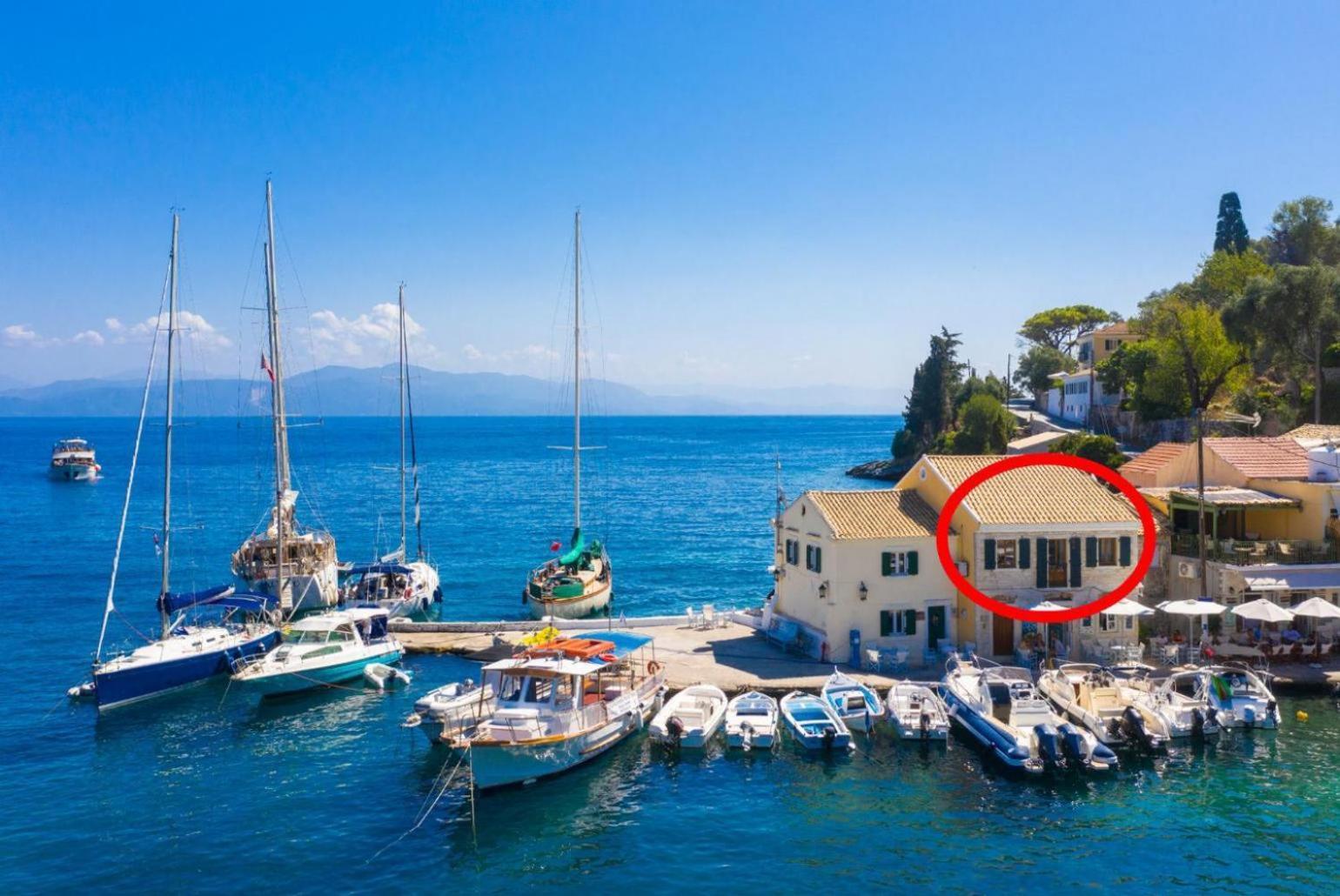 Apartament Spiros Jetty House Longós Zewnętrze zdjęcie