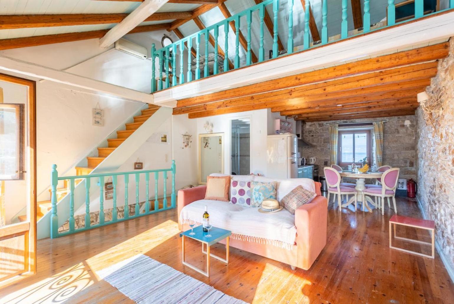 Apartament Spiros Jetty House Longós Zewnętrze zdjęcie