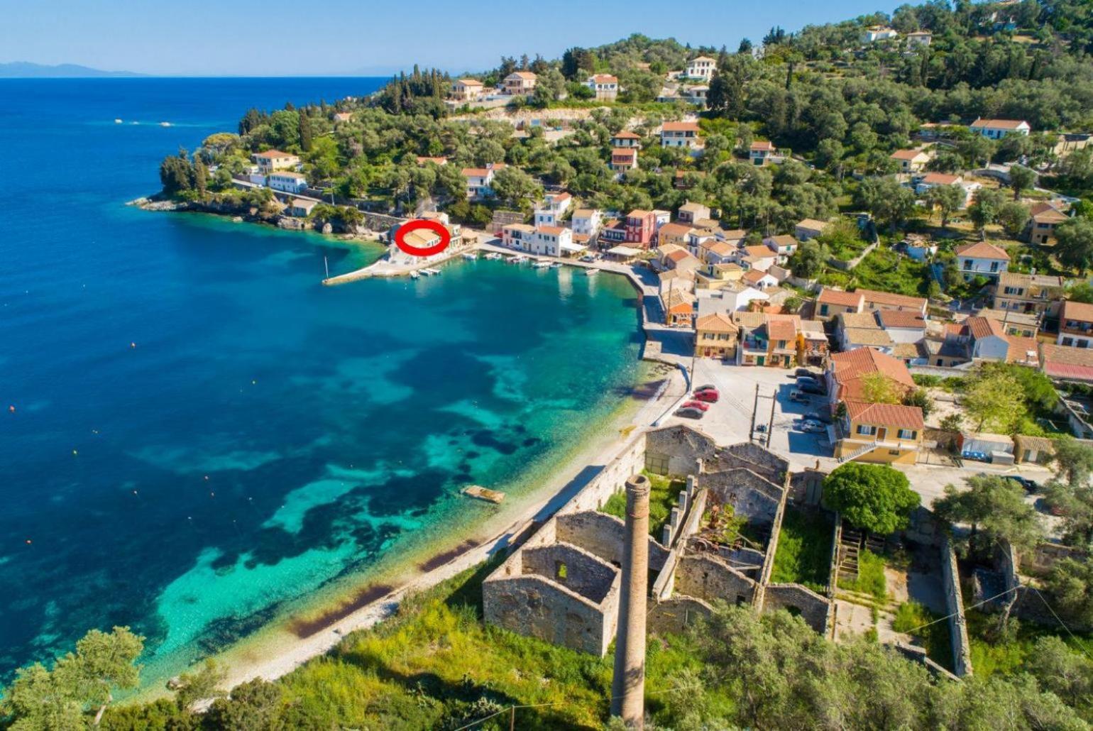 Apartament Spiros Jetty House Longós Zewnętrze zdjęcie